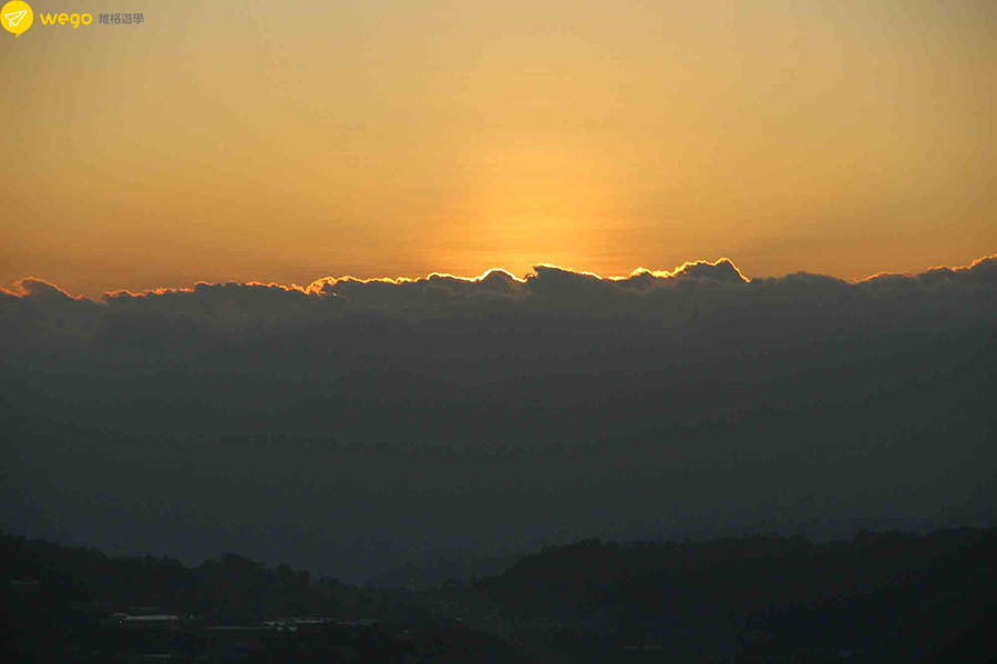菲律賓碧瑤日落山景