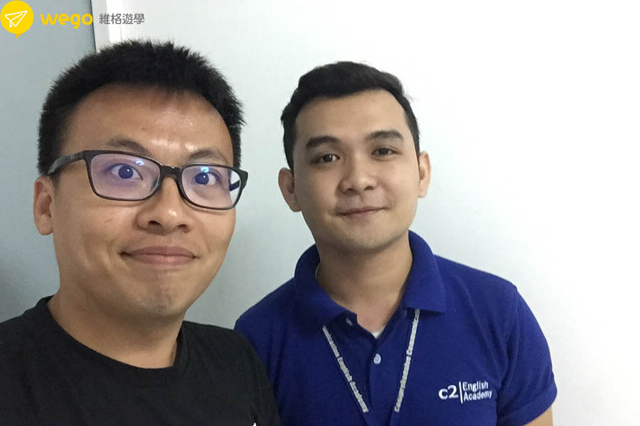 -宿霧日系語言學校C2-PEI來參訪C2日系語言學校-小而巧-CP值超高-跟我的一對一老師