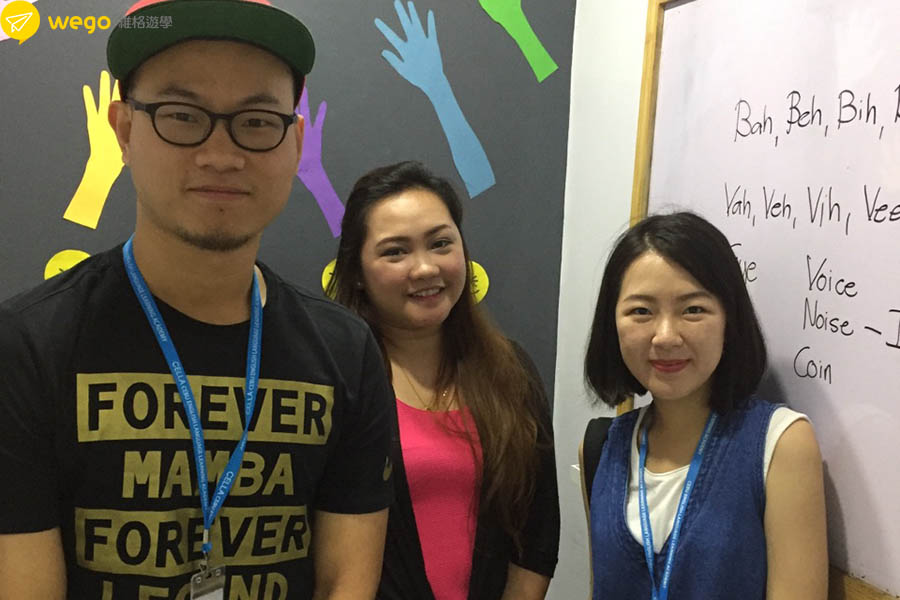 -宿霧cella二個校區-Wego維格遊學Amy前來宿霧cella2 與我們學生見面