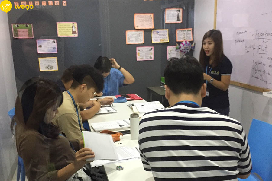 Wego維格遊學Amy前來宿霧介紹cella2校區團體課