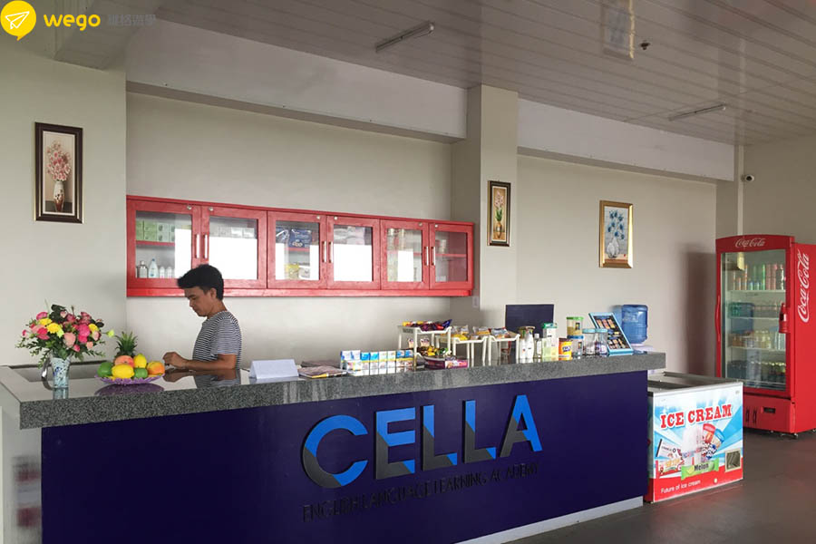 Wego維格遊學Amy前來宿霧介紹cella2校區