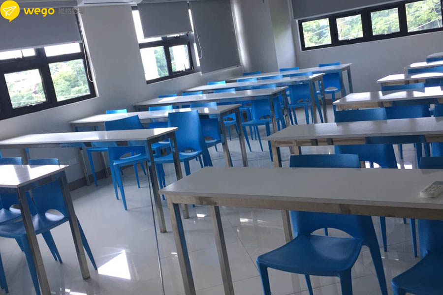 Wego維格遊學Amy前來宿霧介紹cella2校區-自修教室