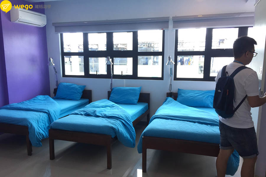 Wego維格遊學Amy前來宿霧介紹cella2校區-房間