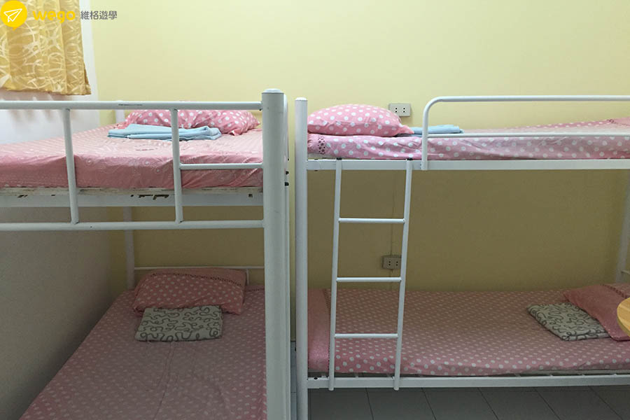 Wego維格遊學pei-介紹Premier-English-主要校區-房間四人房