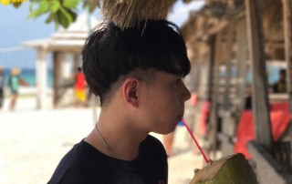 菲律賓遊學夏令營 -邦政菲律賓遊學心得 椰子汁