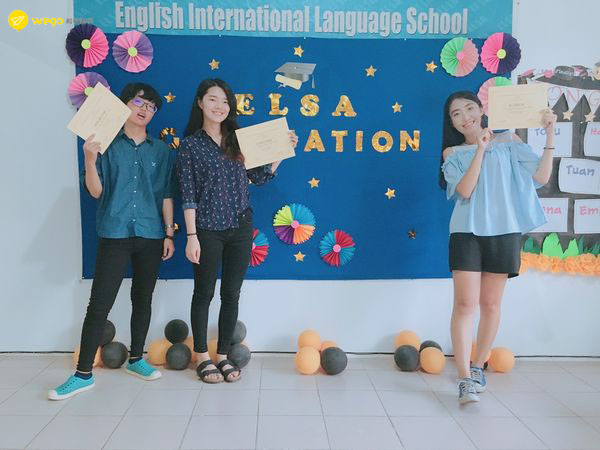 在ELSA語言學校-Emily-八周 ELSA學習心得分享-畢業典禮
