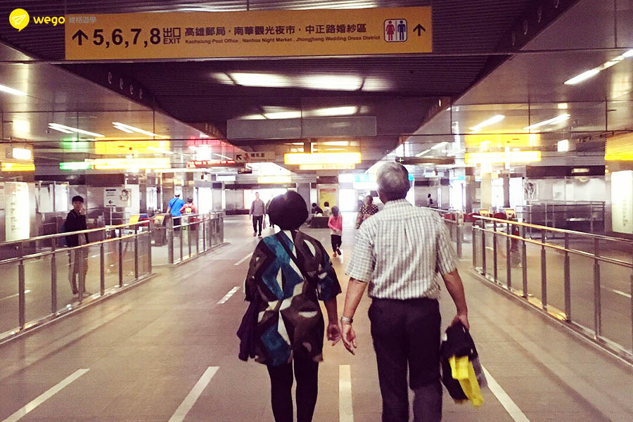 EV 宿霧語言學校-外觀 如何前往 Wego維格遊學高雄辦公室-往6號出口方向