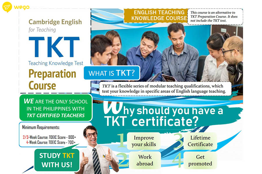 學校全部老師有劍橋TKT證照的學校