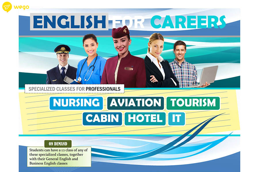 PACIFIC TREE 宿霧語言學校,擁有很多種課程