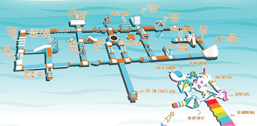 Inflatable Island 全景