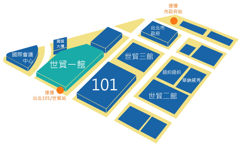 維格遊學 台北世貿 留遊學展 地圖
