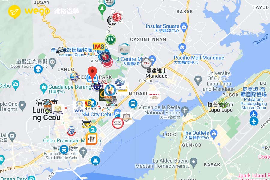 宿霧ANYTIME FITNESS 位置