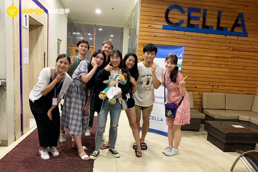 CELLA宿霧語言學校 -學習心得分享-同學合照 -CELLA 菲律賓心得-同學合照
