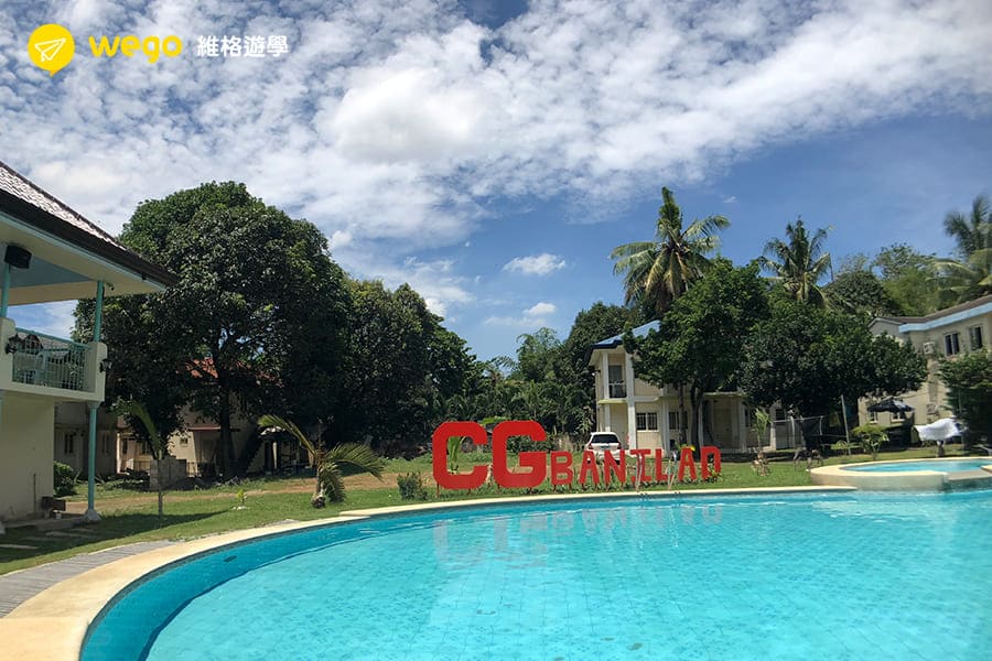 CG語言學校-7大優點推薦-學校泳池