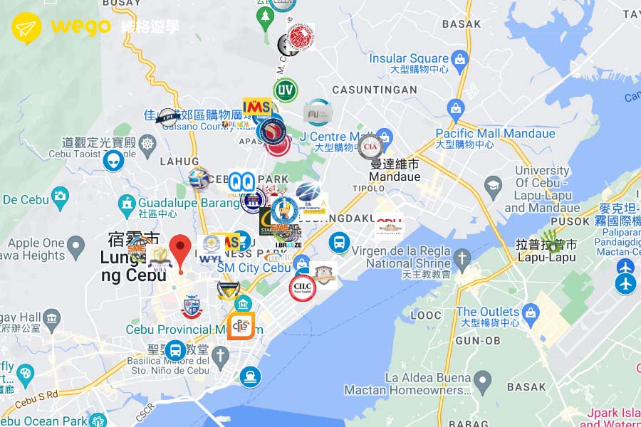 宿霧Gold's Gym- Baseline 位置