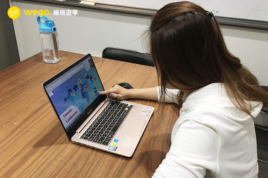 QQ線上英文上課-上課情況