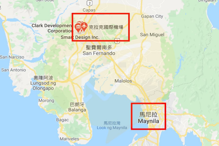 克拉克地圖位置