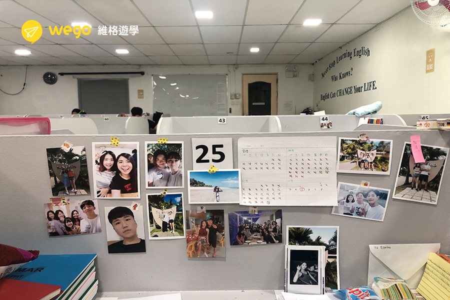 專屬的自習室座位