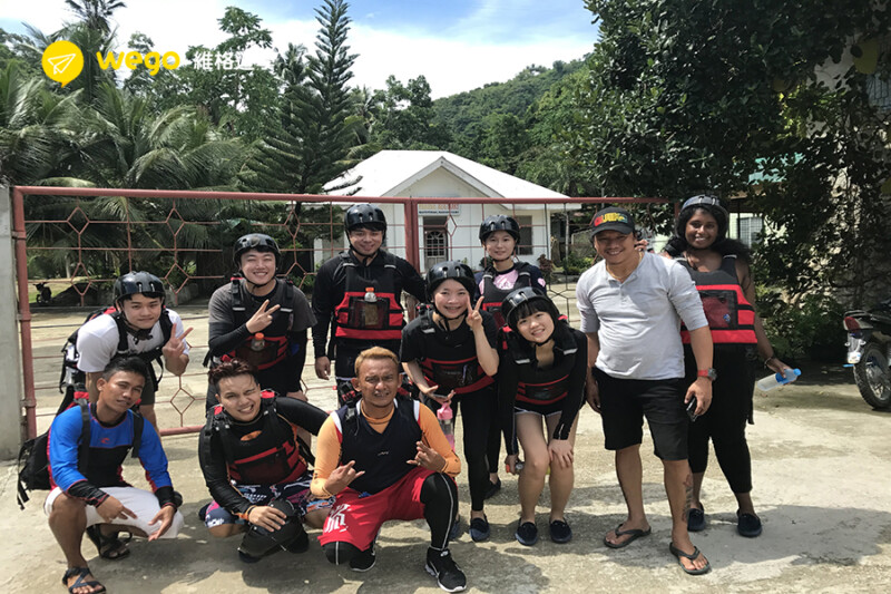 卡哇山瀑布壯麗景色