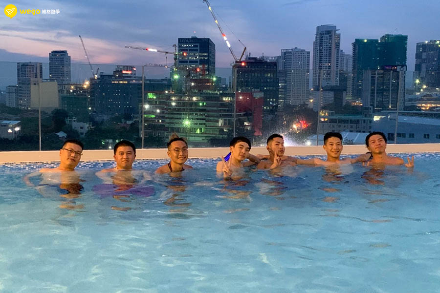 宿霧日系語言學校 Stargate 5個必選的優勢-無邊際泳池 黃昏 宿霧日系語言學校 Stargate 5個必選的優勢-無邊際泳池 黃昏