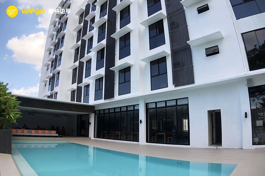 推薦10大網美最愛的菲律賓語言學校-EV語言學校-泳池