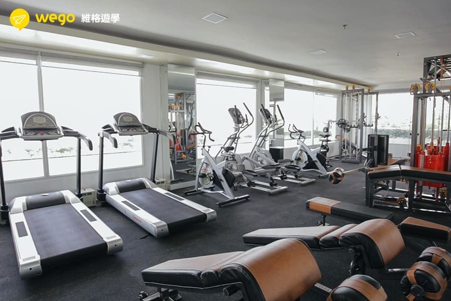 推薦10大網美最愛的菲律賓語言學校-QQ語言學校-健身房