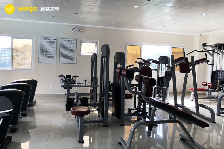 推薦10大網美最愛的菲律賓語言學校-STARGATE語言學校-健身房