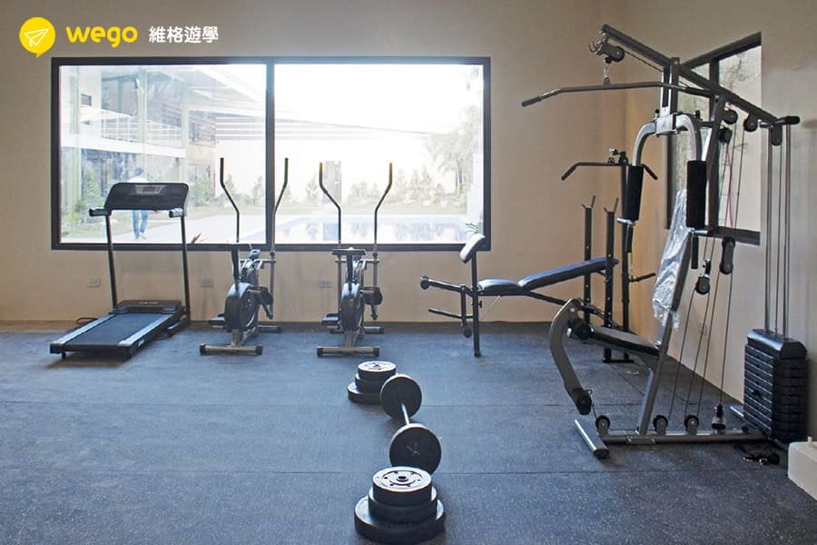 推薦10大網美最愛的菲律賓語言學校-ibreeze語言學校-健身房