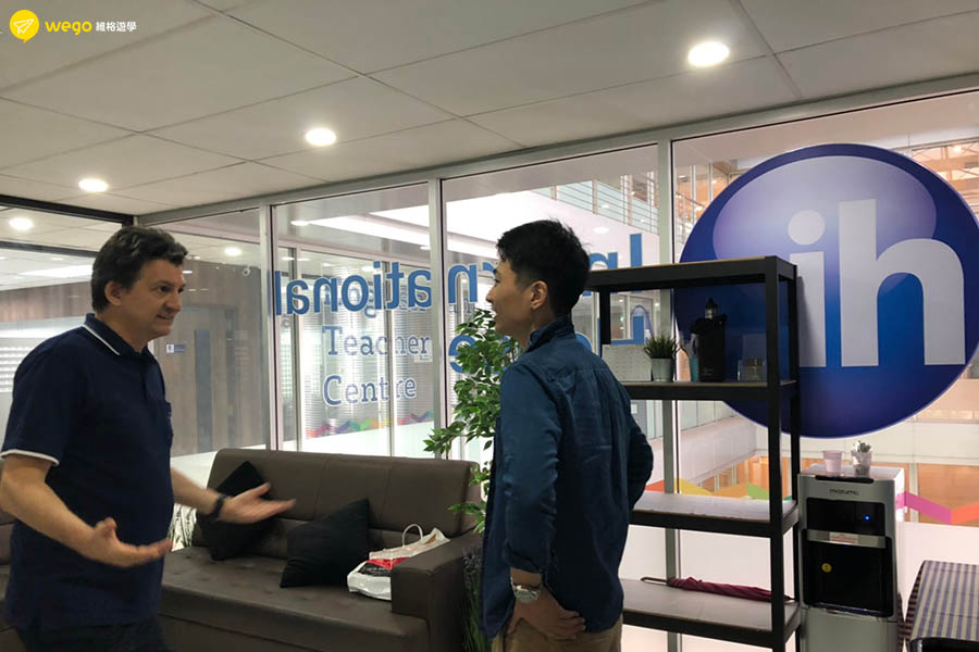 泰國ih曼谷語言學校-入口交誼廳