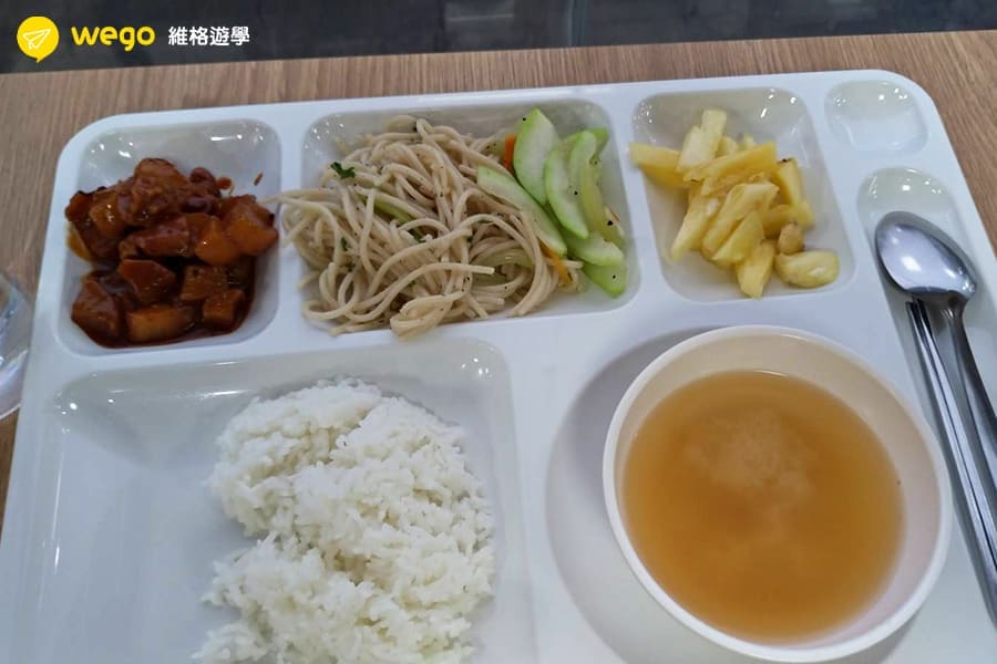 碧瑤PINES菲律賓語言學校-碧瑤遊學心得分享-翁珮瑄-學校餐食