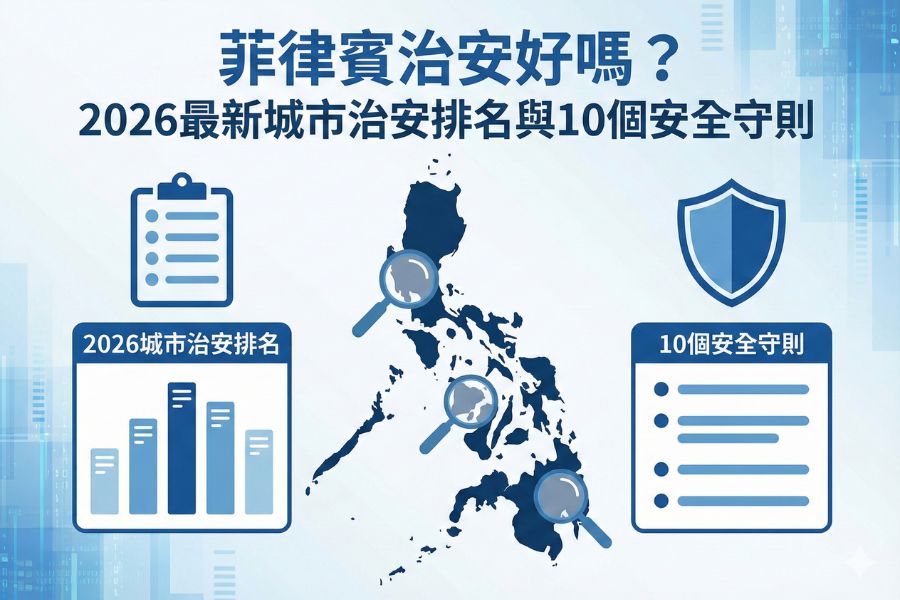 菲律賓治安好嗎？2026最新城市治安排名與10個安全守則j
