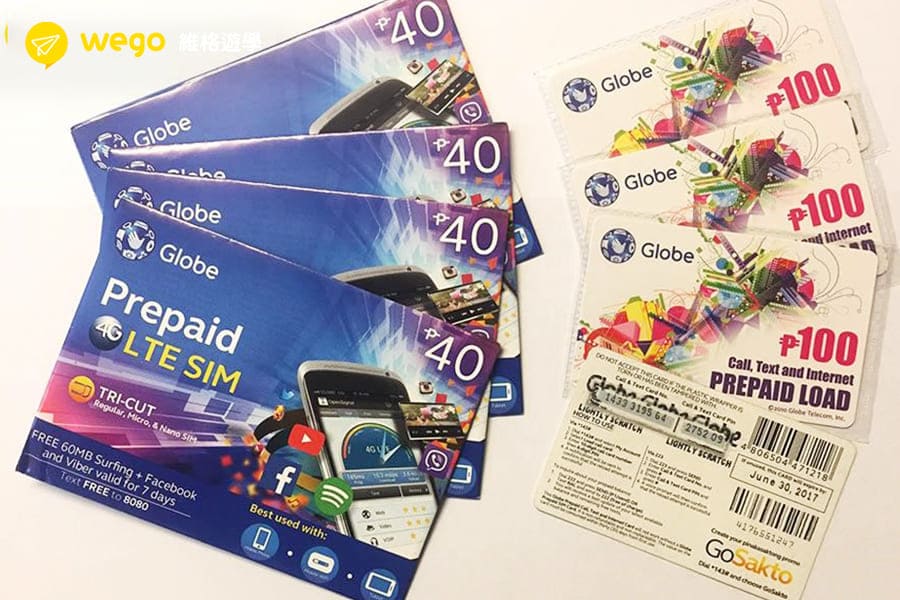 菲律賓網路攻略-SIM卡比較-globe 菲律賓網路攻略-SIM卡比較-globe