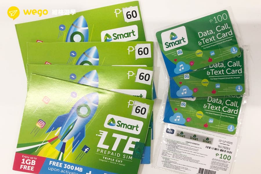 菲律賓網路攻略-SIM卡比較-smart